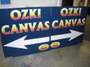 Metal Signs with Digital Printed Stickers