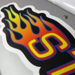 Our printed stickers will last for years in Australia's outdoors conditions.