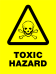 Warning - Toxic Hazard General
