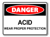 Danger Acid Wear Proper Protection [ID:1906-10435]