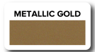 12mm (1/2in) x 45 Metres Striping Roll - Metallic Gold
