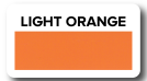 100mm (4in) x 15 Metres Striping Roll - Light Orange